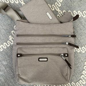 Cross body travel bag with wallet (RFID passport/wallet protection!)
